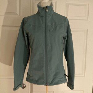 Mountain Hardware Full Zip Womens Jacket in dusty green